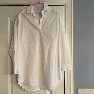 Size medium white tunic shirt j McLaughlin